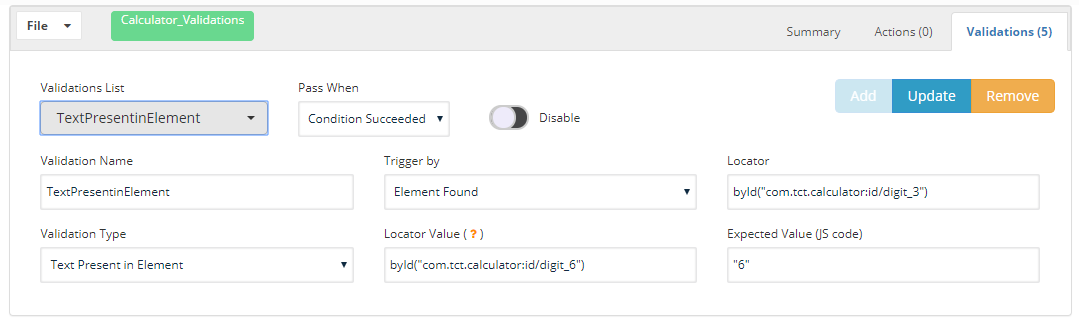 Validation Workbench Examples validation-workbench-examples